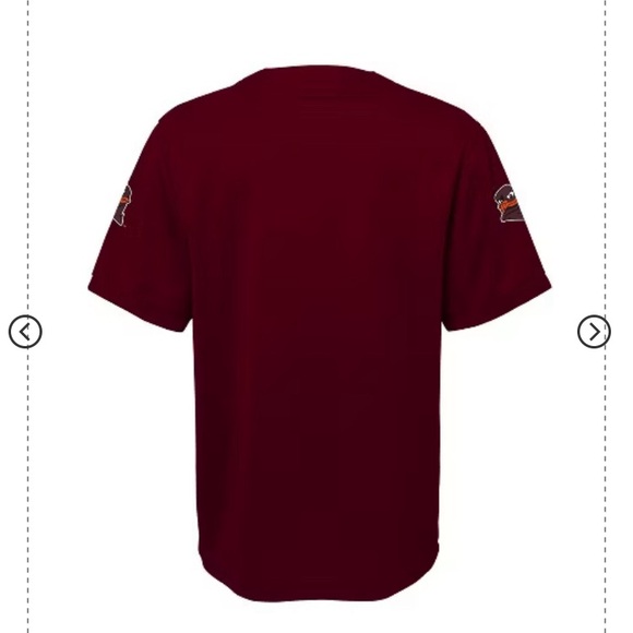 NWT Virginia Tech Hokies Boys' Short Sleeve Jersey officially licensed NCAA, XL - Picture 3 of 7